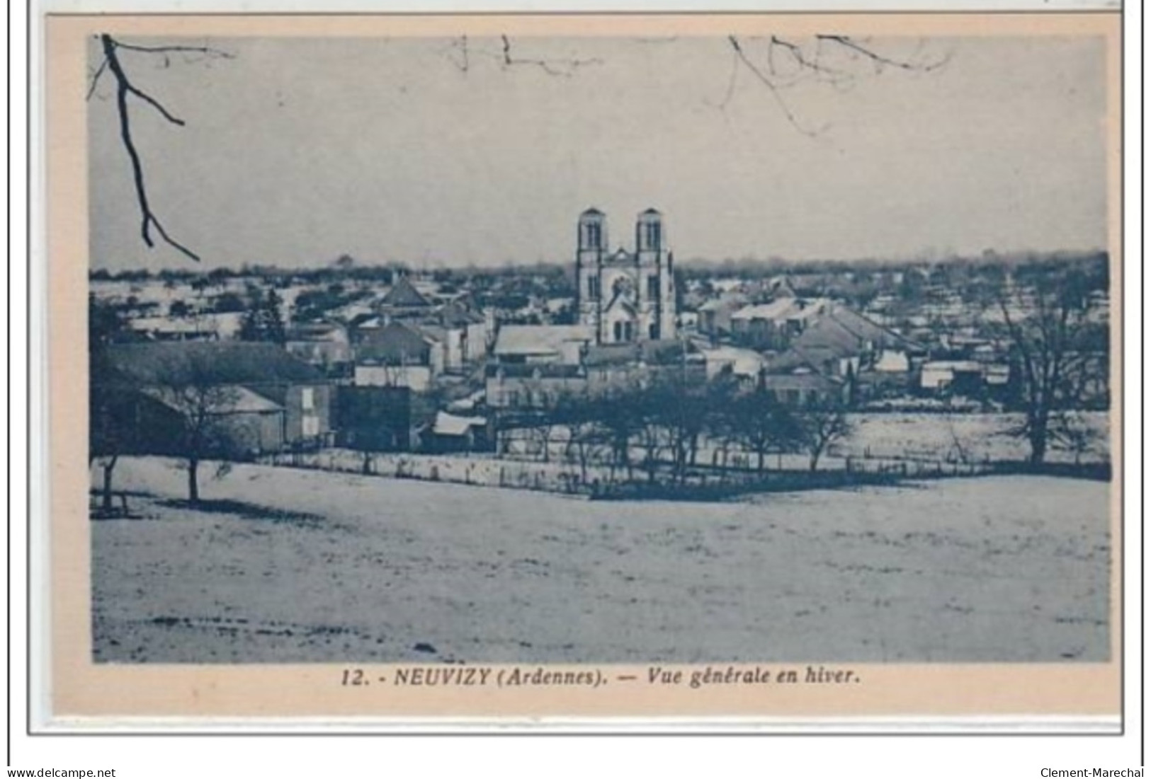 NEUVIZY : Vue Générale En Hiver - Très Bon état - Sonstige & Ohne Zuordnung