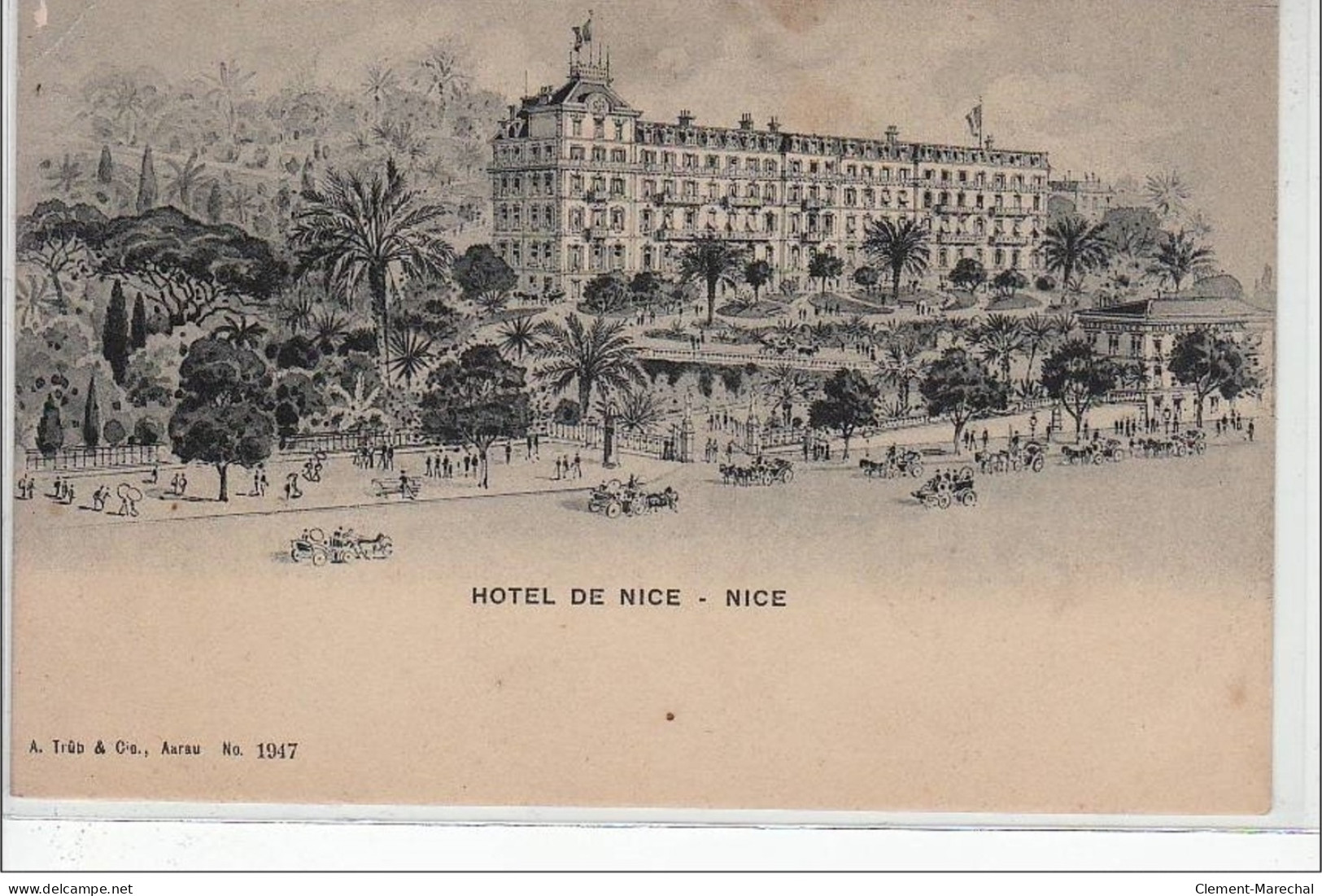 NICE - Très Bon état - Cafés, Hôtels, Restaurants