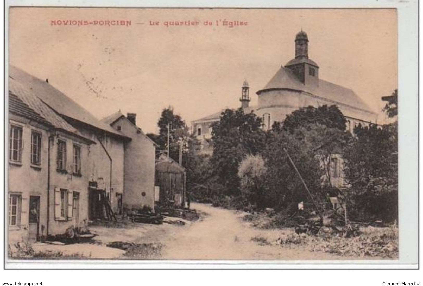 NOVION PORCIEN : Le Quartier De L'église - Très Bon état - Sonstige & Ohne Zuordnung