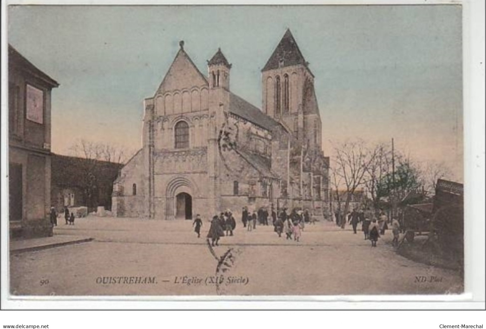 OUISTREHAM : L'église (XII° Siècle) - Très Bon état - Ouistreham