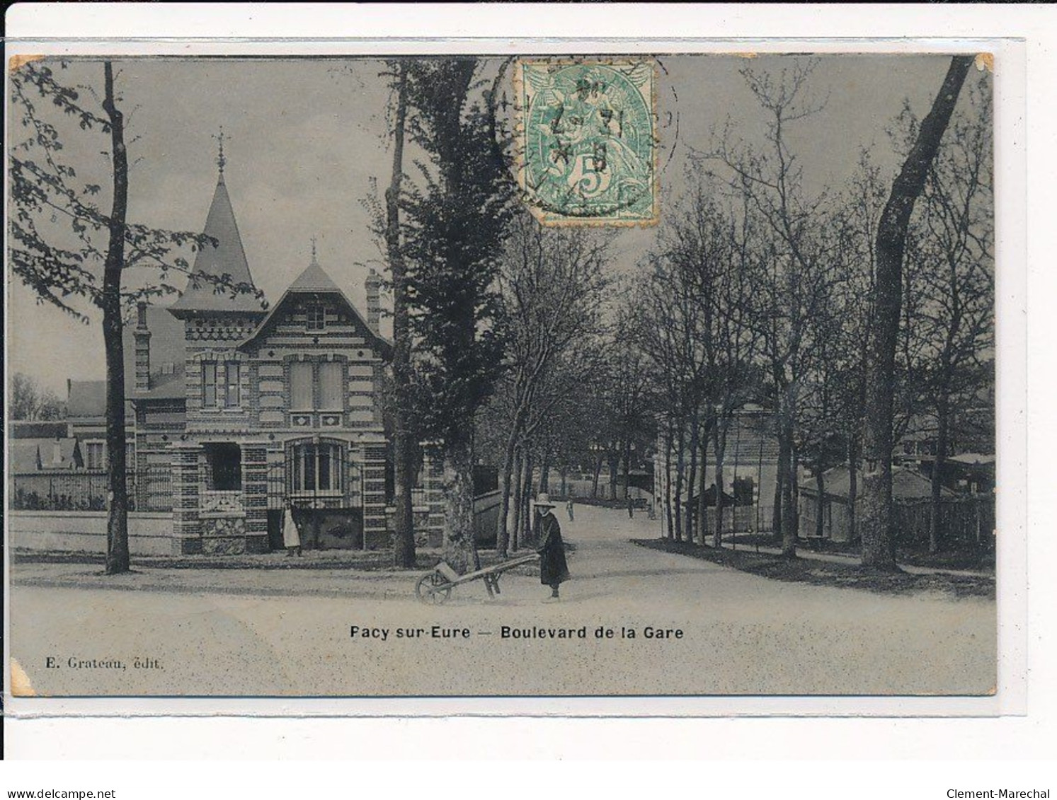 PACY-sur-EURE : Boulevard De La Gare - Très Bon état - Pacy-sur-Eure