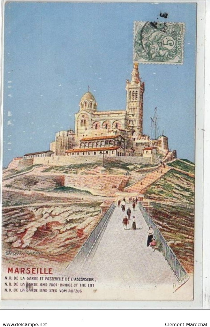 MARSEILLE - Très Bon état - Notre-Dame De La Garde, Ascenseur