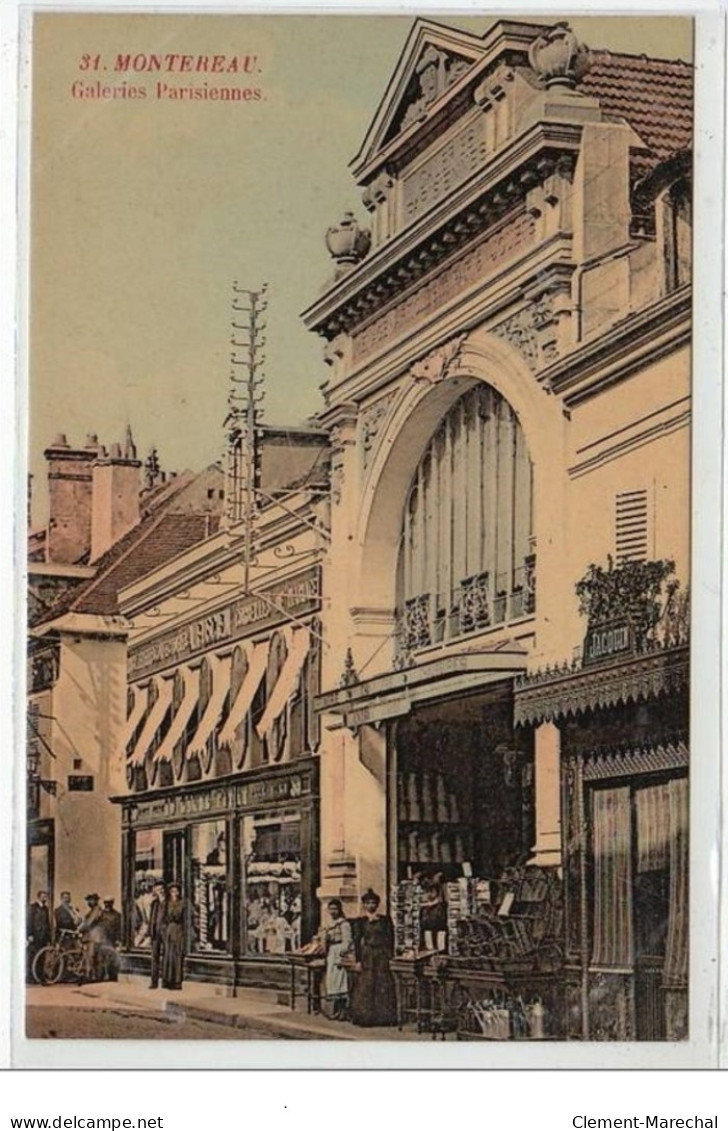 MONTEREAUX : Galeries Parisiennes - Très Bon état - Montereau