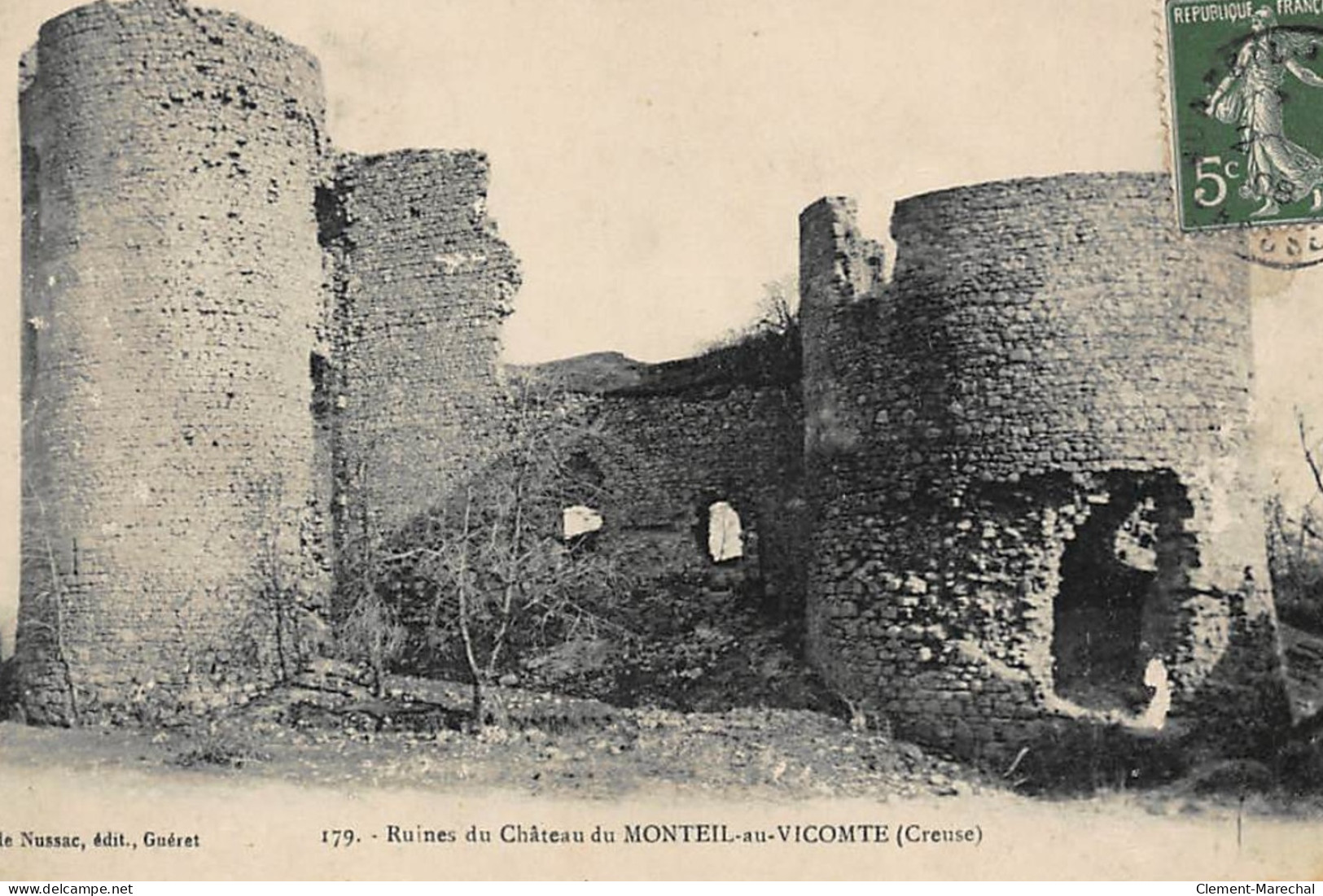 MONTEIL-au-VICOMTE : Ruines - Tres Bon Etat - Other & Unclassified