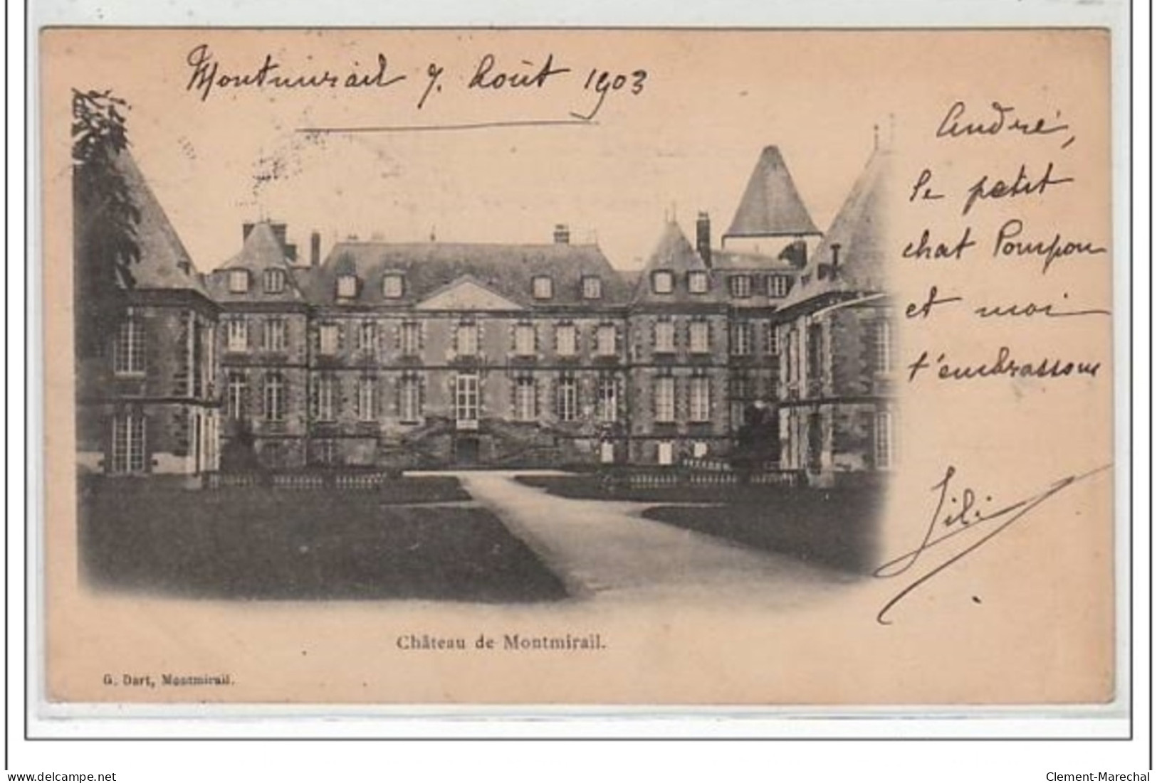 MONTMIRAIL : Château De Montmirail - Très Bon état - Montmirail