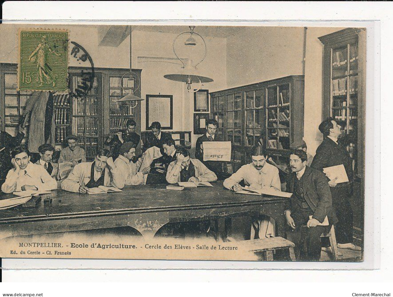 MONTPELLIER : Ecole D'Agriculture, Cercle Des Elèves, Salle De Lecture - Très Bon état - Montpellier