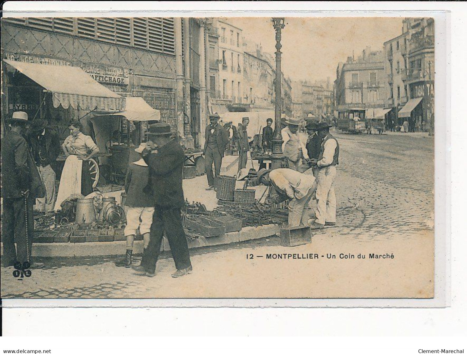 MONTPELLIER : Un Coin Du Marché - Très Bon état - Montpellier