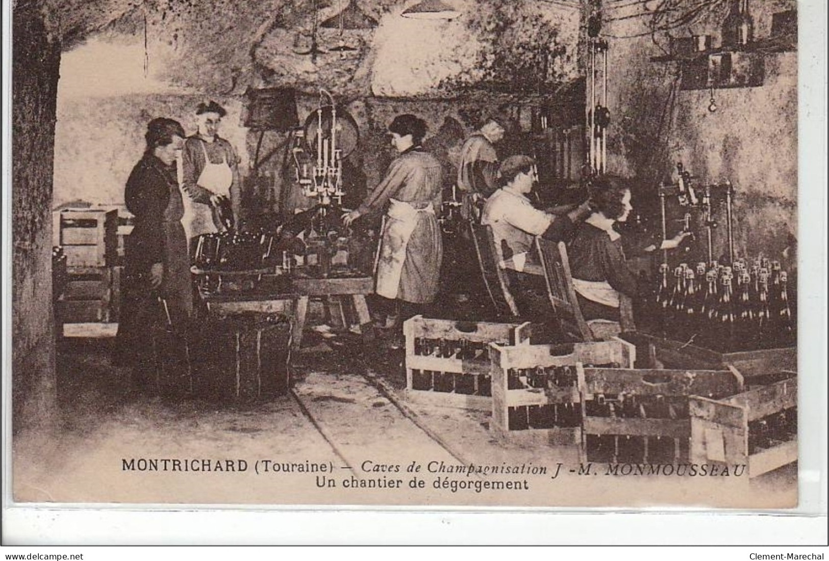 MONTRICHARD : Caves De Champagnisation - J.-M. Monmousseau - Très Bon état - Montrichard