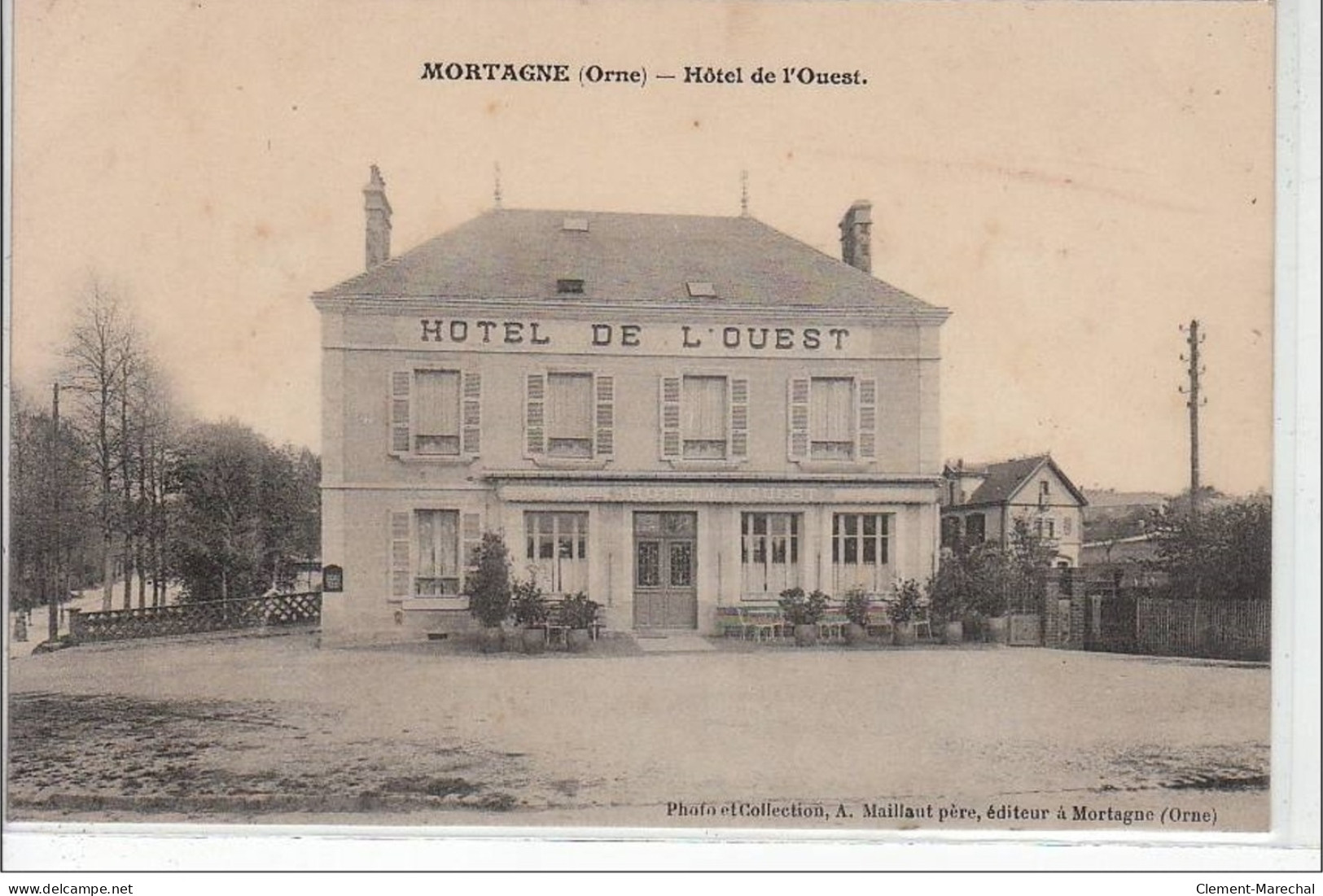 MORTAGNE : Hotel De L'Ouest - Très Bon état - Mortagne Au Perche