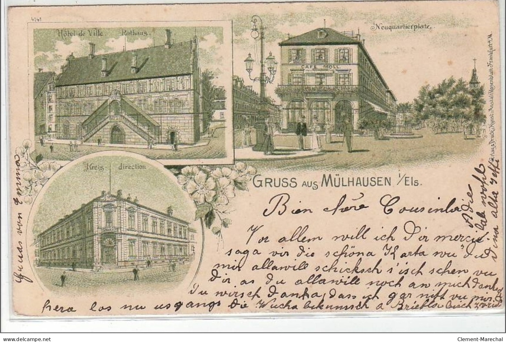 MULHOUSE : GRUSS AUS - Très Bon état - Mulhouse