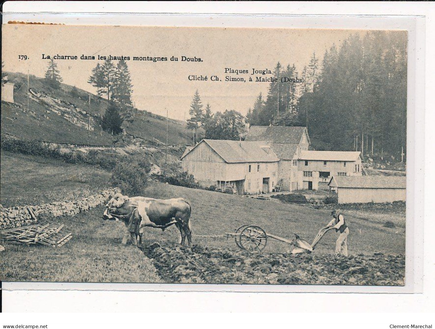 Montagnes Du Doubs, La Charrue - Très Bon état - Otros & Sin Clasificación