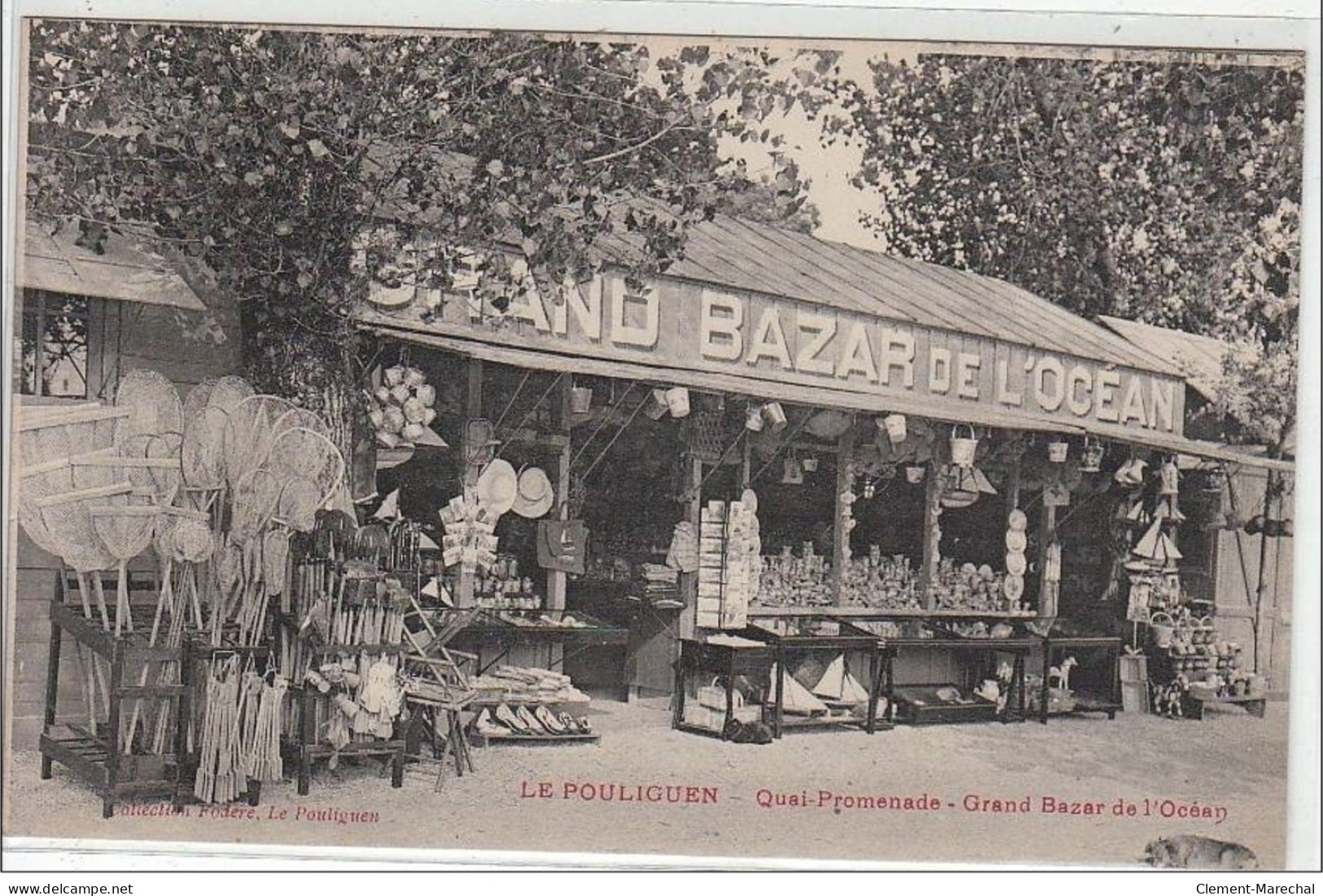 LE POULIGUEN : Quai Promenade - Grand Bazar De L'océan - Très Bon état - Le Pouliguen