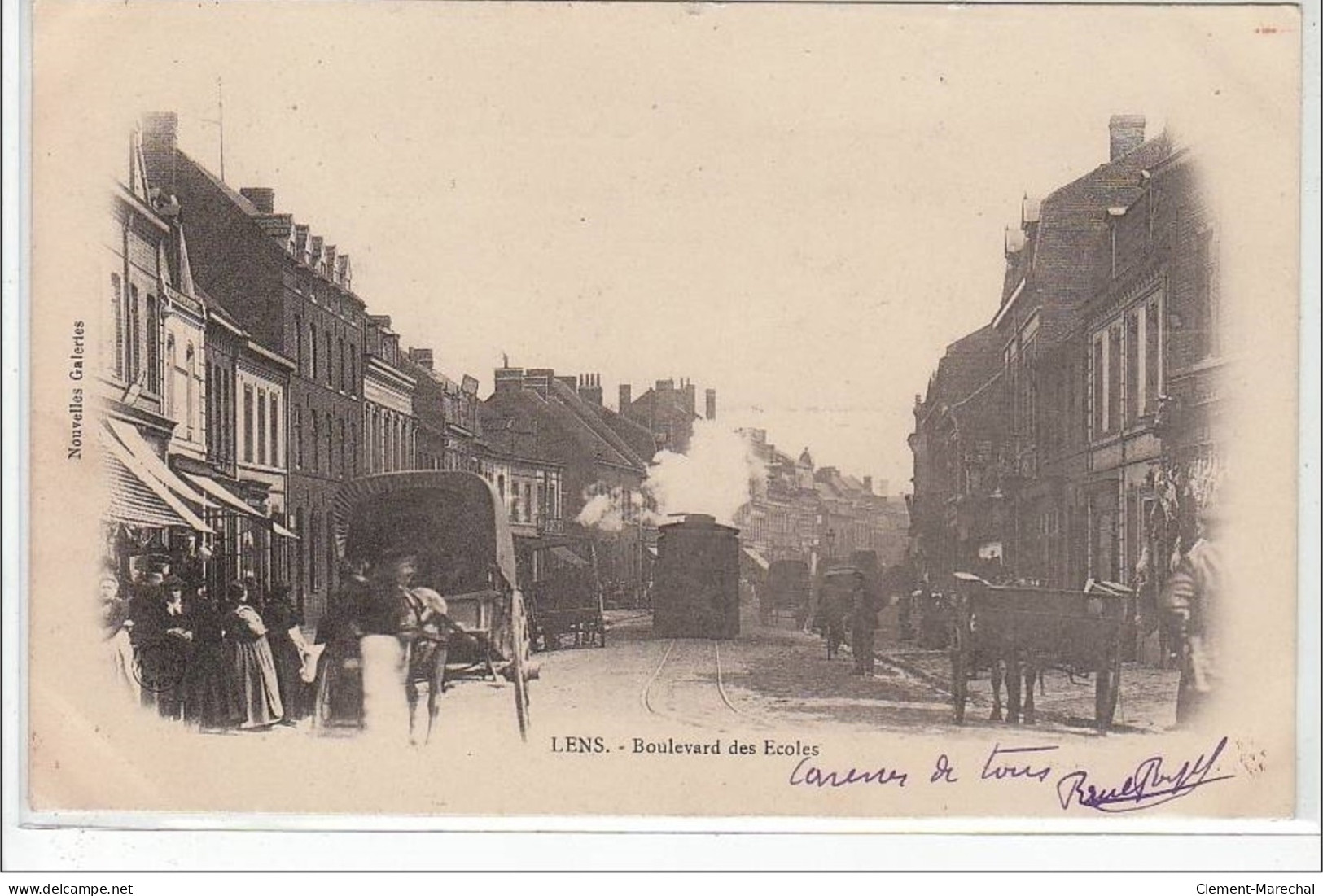 LENS : Boulevard Des Ecoles - TRAMWAY - Très Bon état - Lens