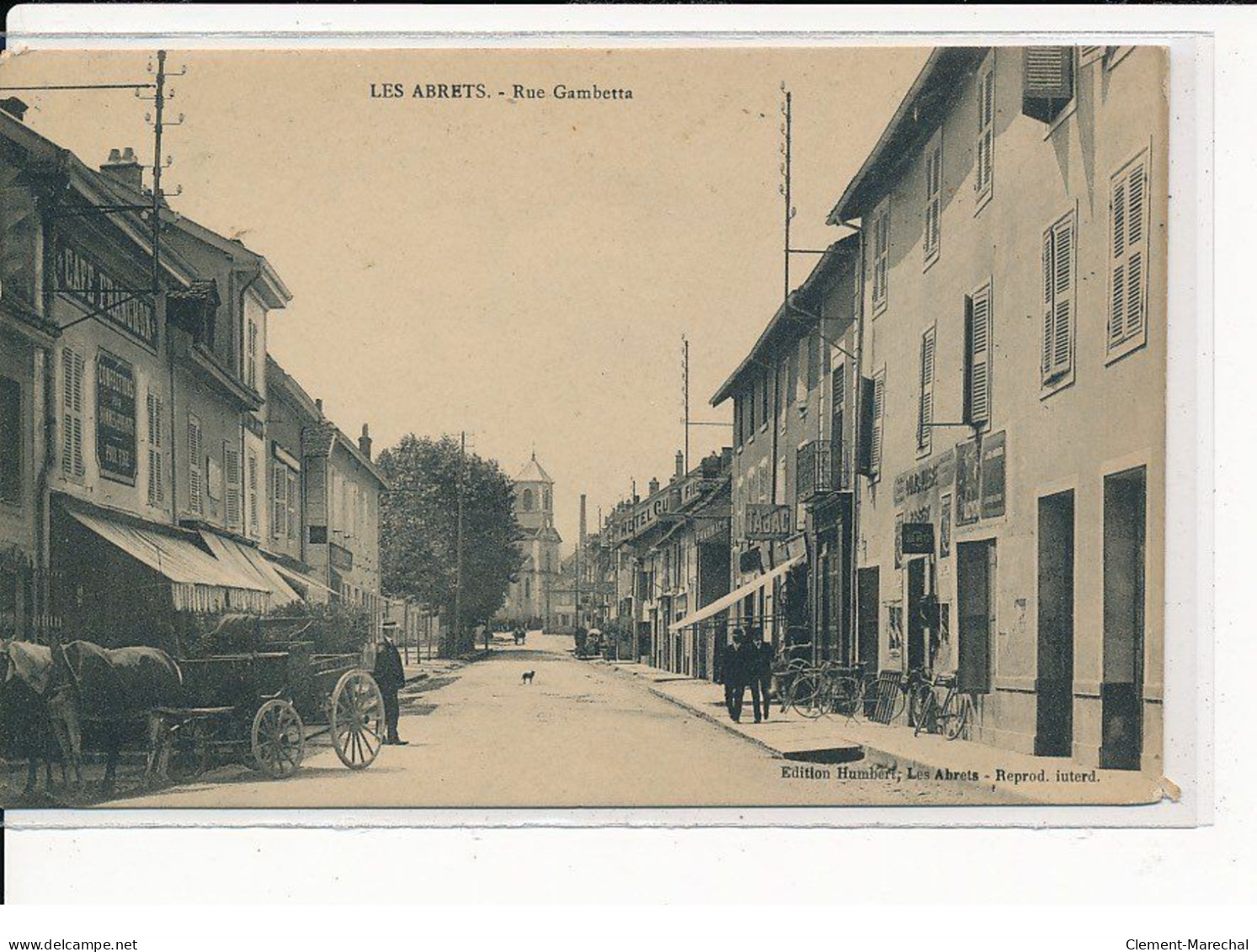 LES ABRETS : Rue Gambetta - Très Bon état - Les Abrets