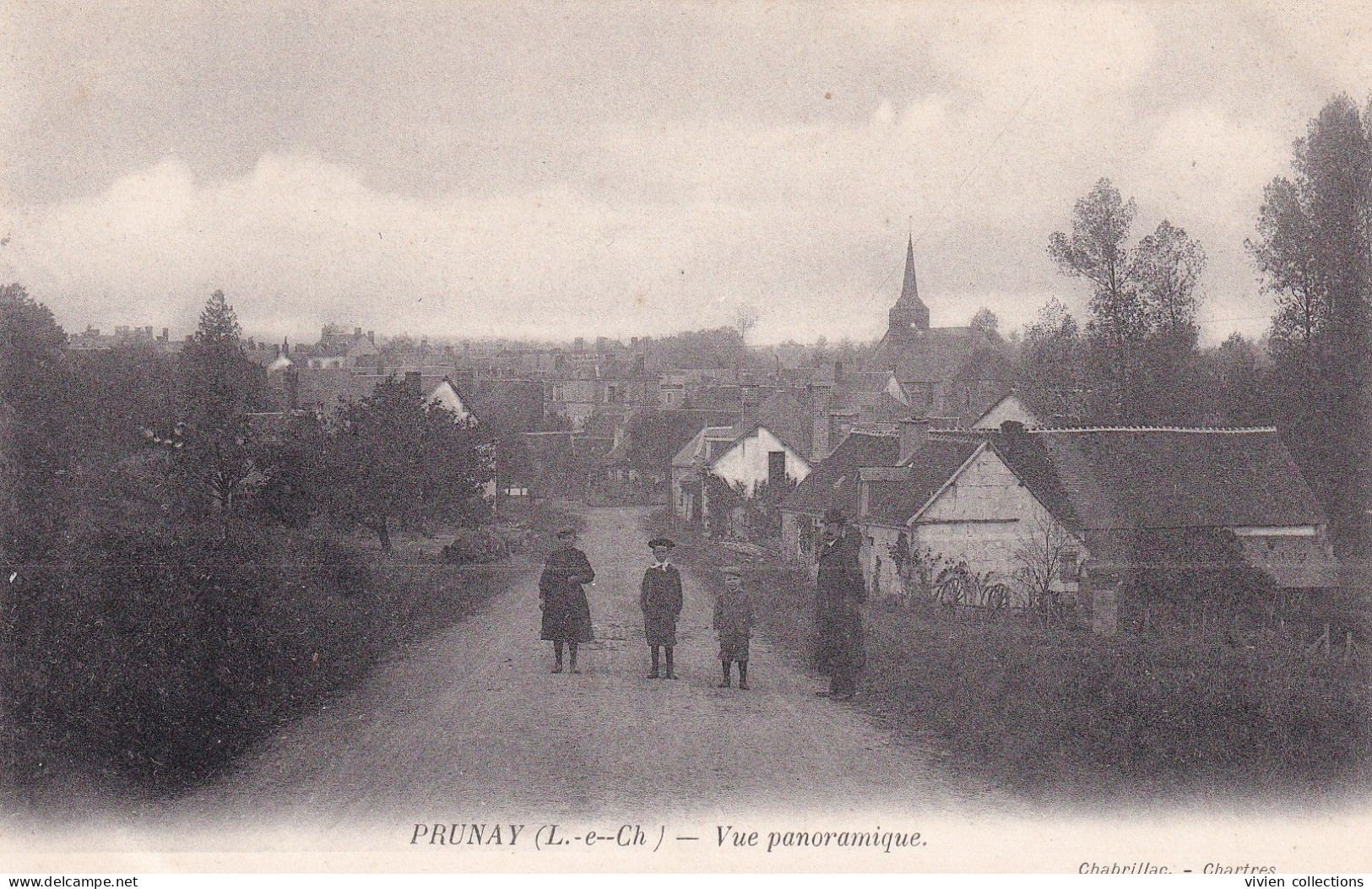 Prunay (41 Loir Et Cher) Vue Panoramique - édit. Chabrillac - Sonstige & Ohne Zuordnung