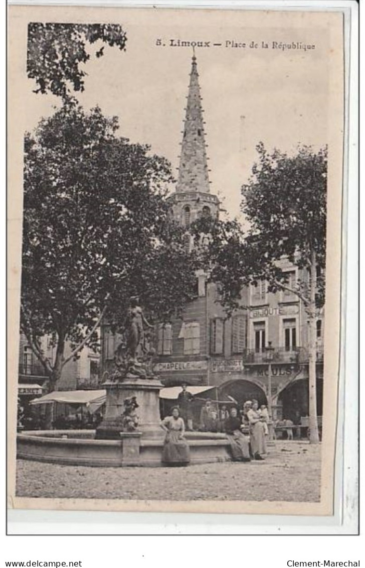 LIMOUX : Place De La République - Très Bon état - Limoux