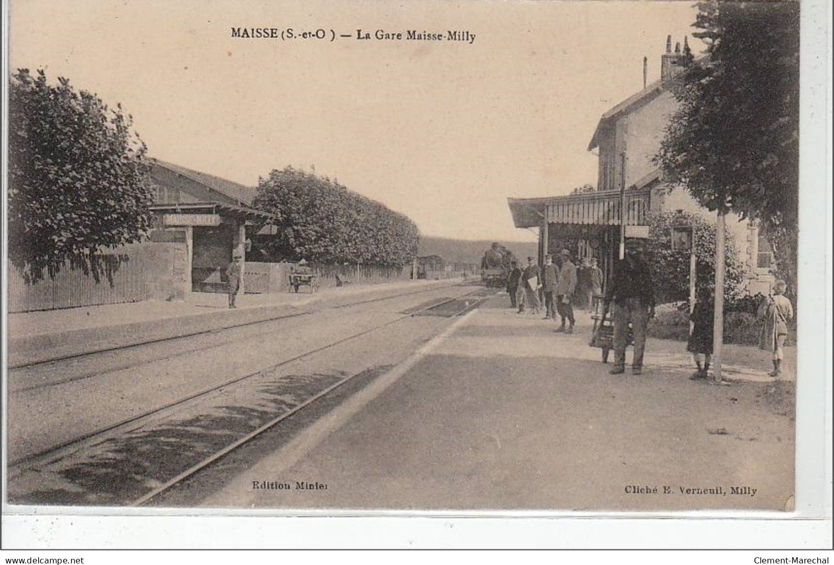 MAISSE : La Gare Maisse-Milly - Très Bon état - Sonstige & Ohne Zuordnung