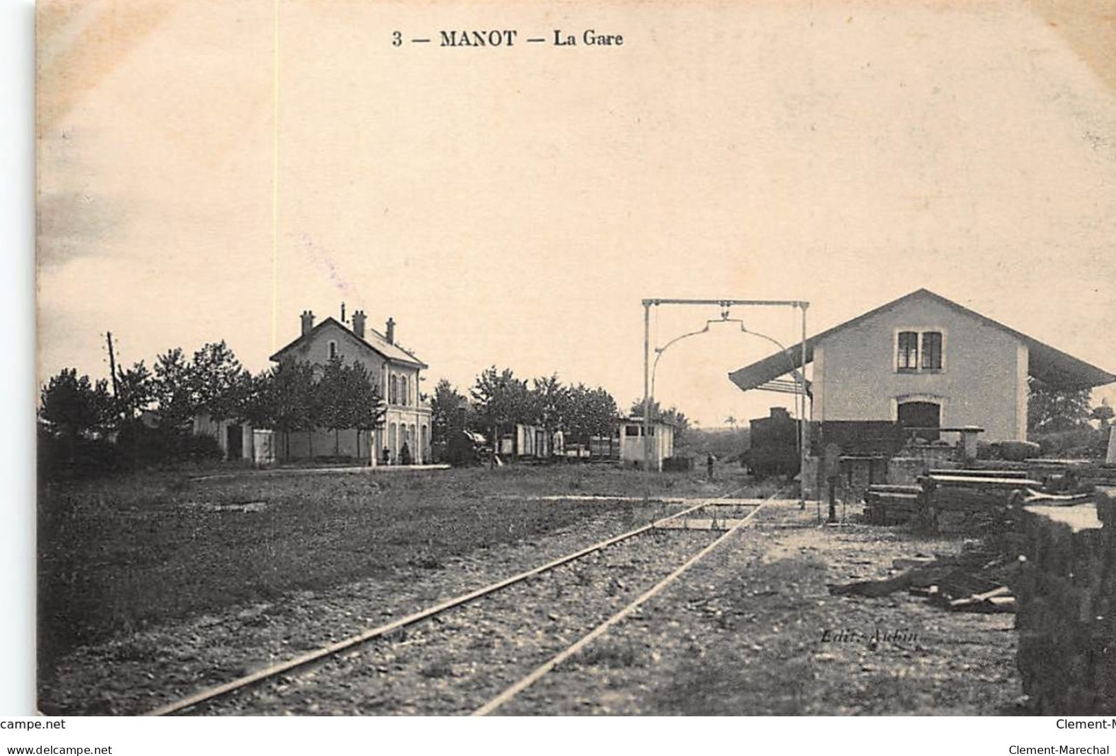 MANOT : La Gare - Tres Bon Etat - Sonstige & Ohne Zuordnung