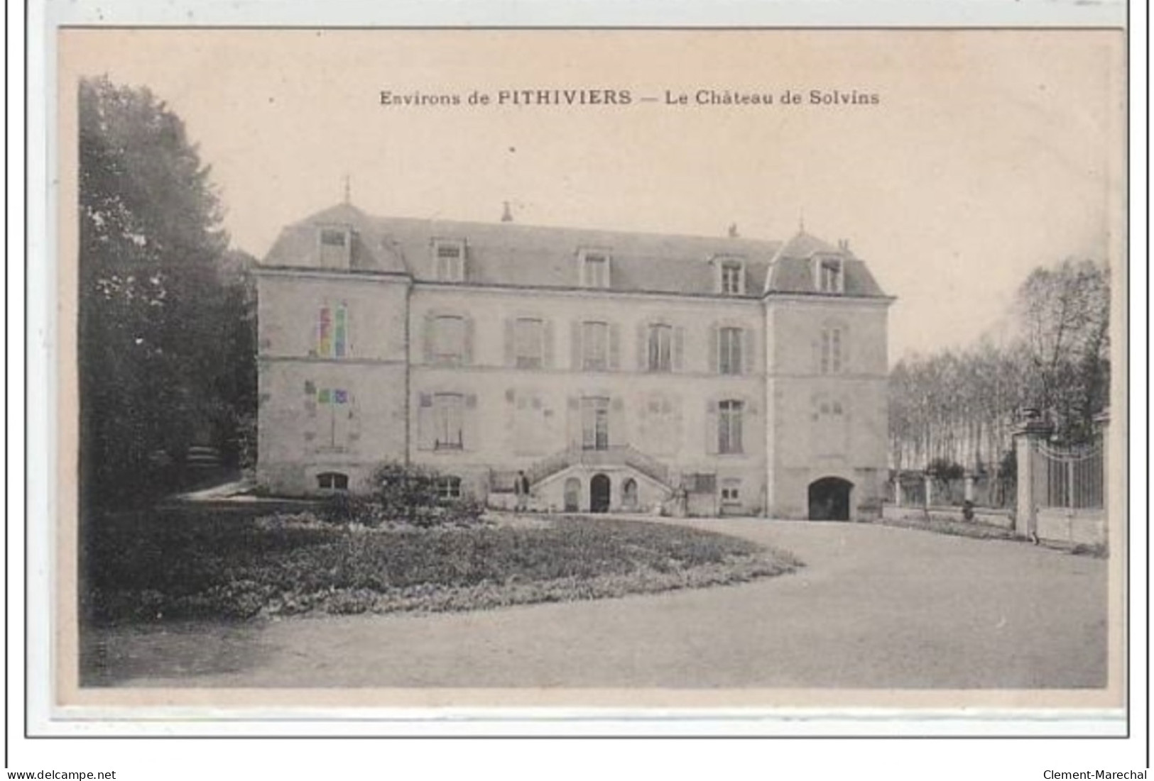 Environs De Pithiviers : Château De Solvin - Très Bon état - Other & Unclassified