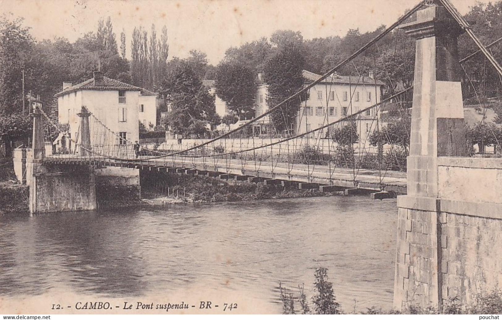 Z+ Nw-(64) CAMBO - LE PONT SUSPENDU - Cambo-les-Bains