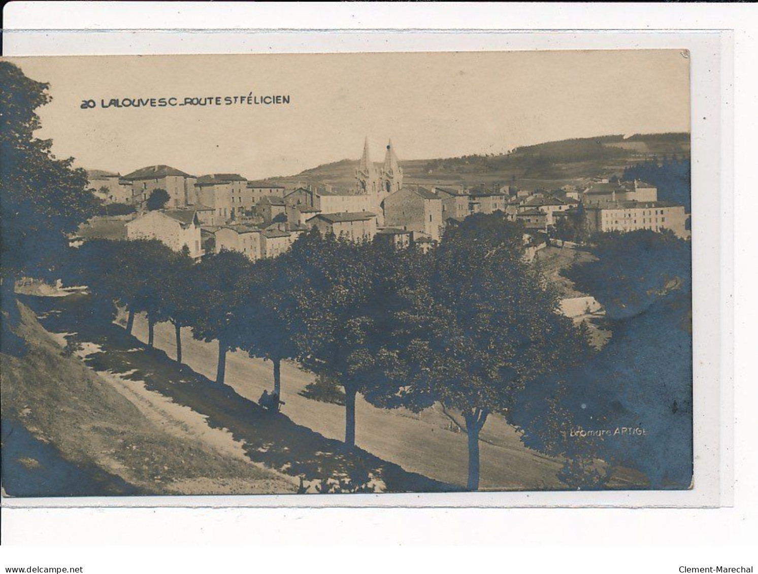 LA LOUVESC : Route St-Félicien - Très Bon état - La Louvesc