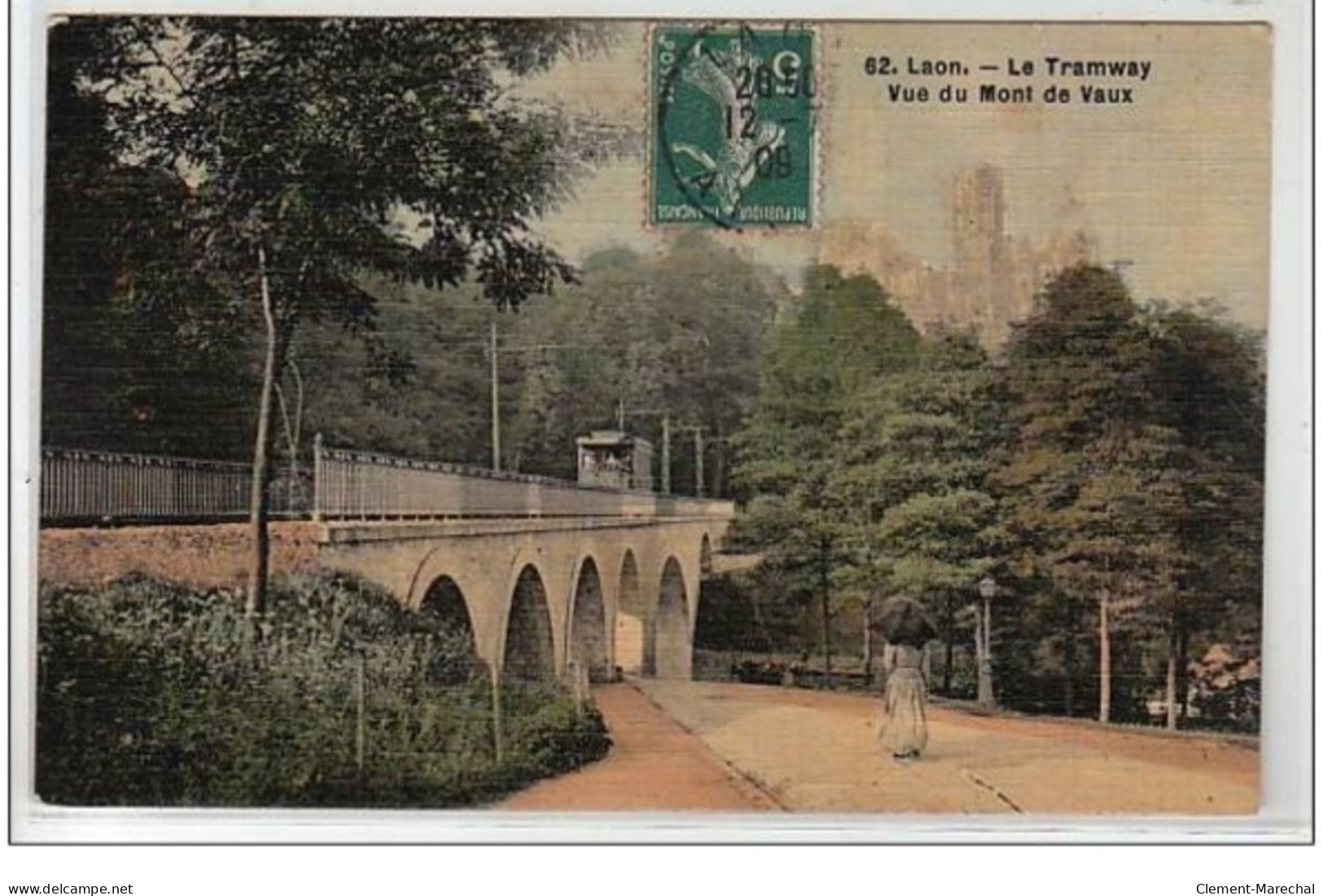 LAON : Le Tramway - Vue De Mont-de-Vaux - Très Bon état - Laon