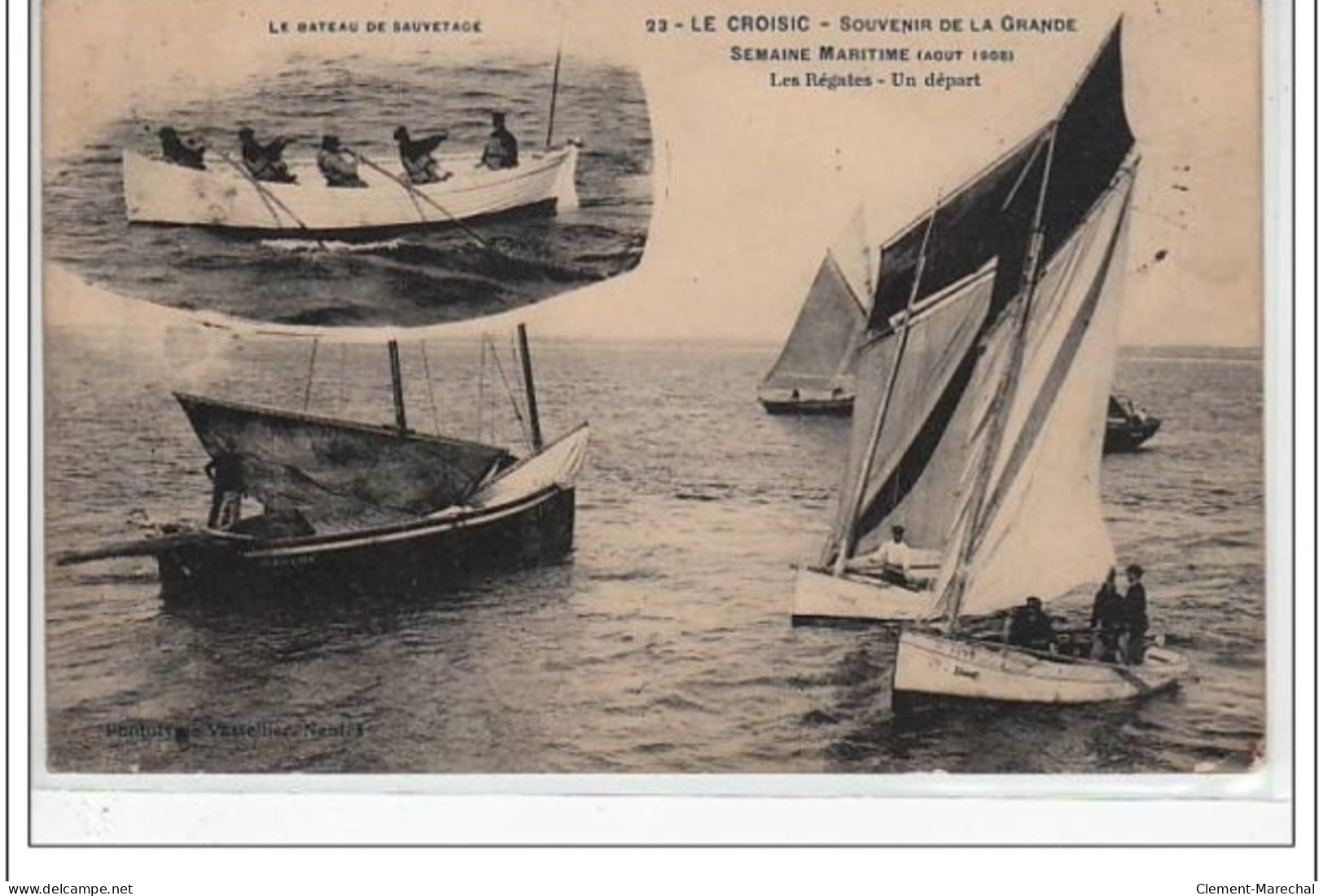 LE CROISIC: La Semaine Maritime 1908 - Très Bon état - Le Croisic