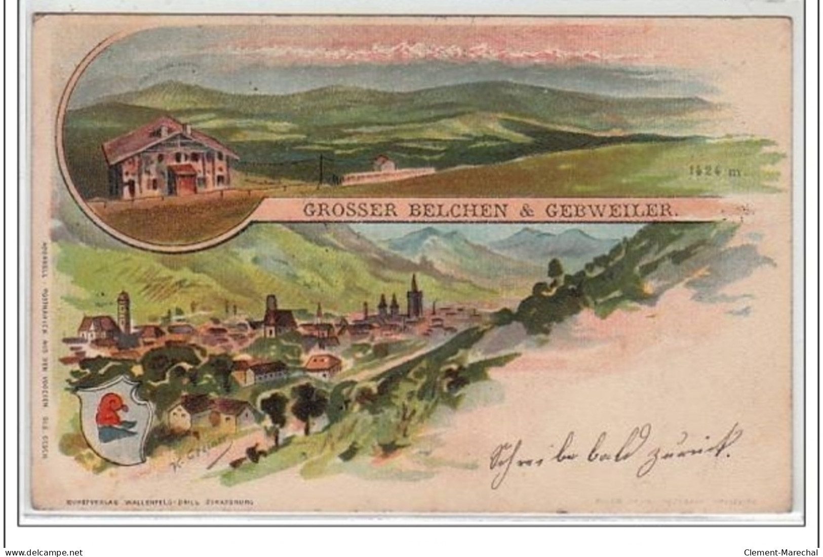 GROSSER BELCHEN &amp; GEBWEILER - Très Bon état - Guebwiller