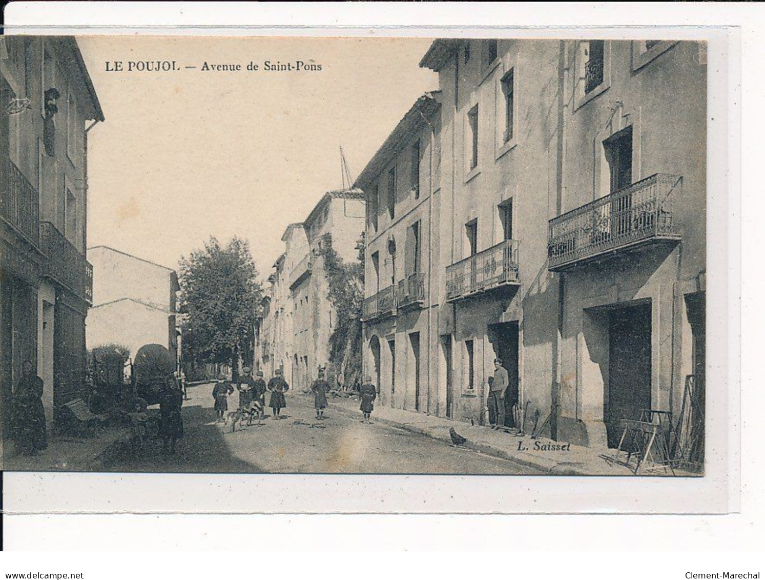 LE POUJOL : Avenue De Saint-Pons - Très Bon état - Sonstige & Ohne Zuordnung