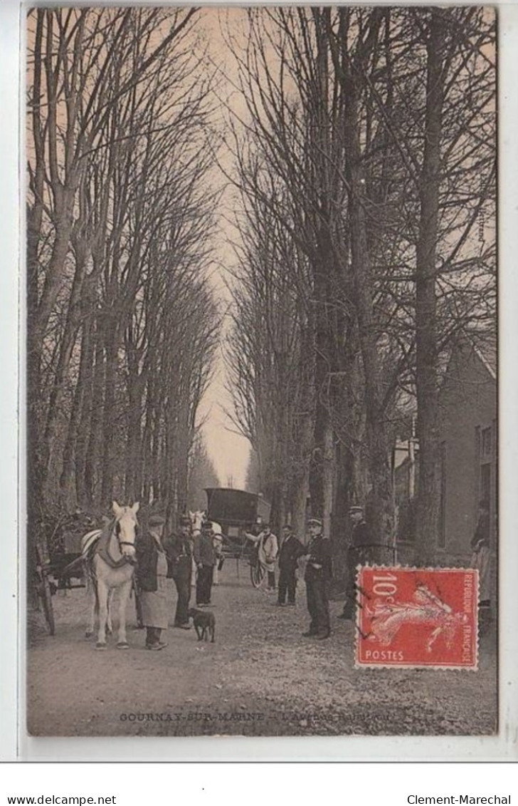 GOURNAY SUR MARNE : L'avenue Rambuteau - Très Bon état - Gournay Sur Marne