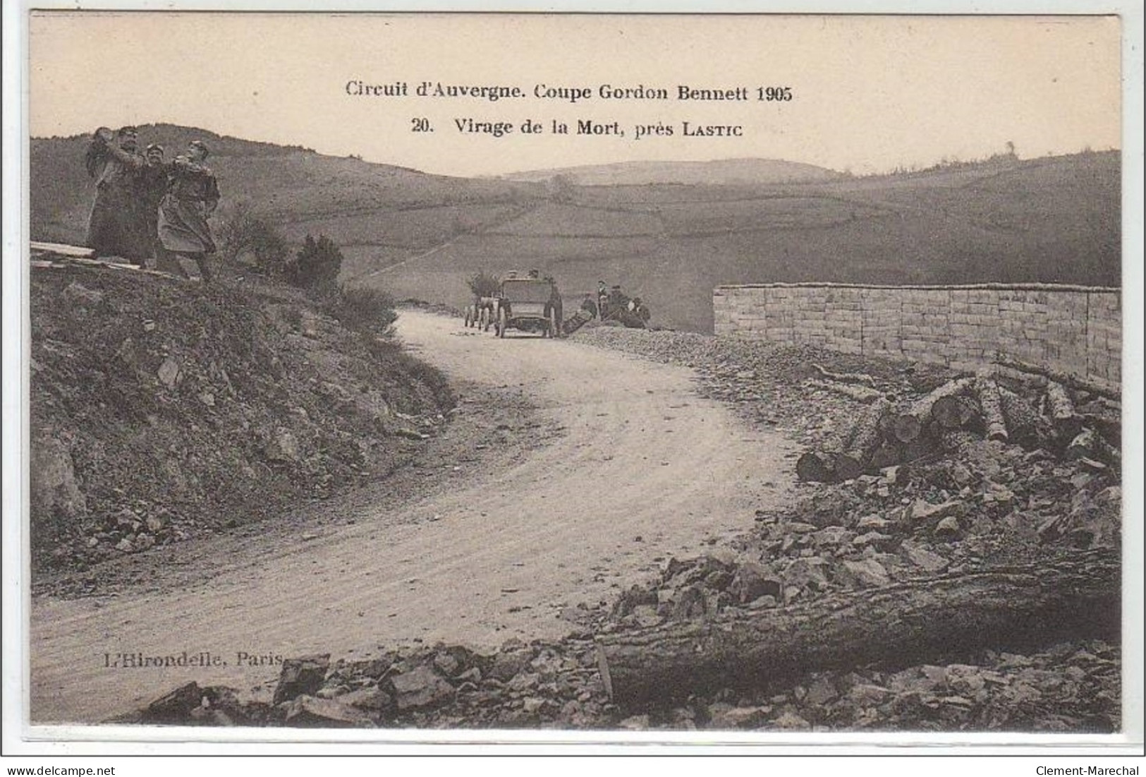 Circuit D'Auvergne - Coupe Gordon Bennett 1905 - Virage De La Mort - Très Bon état - Sonstige & Ohne Zuordnung