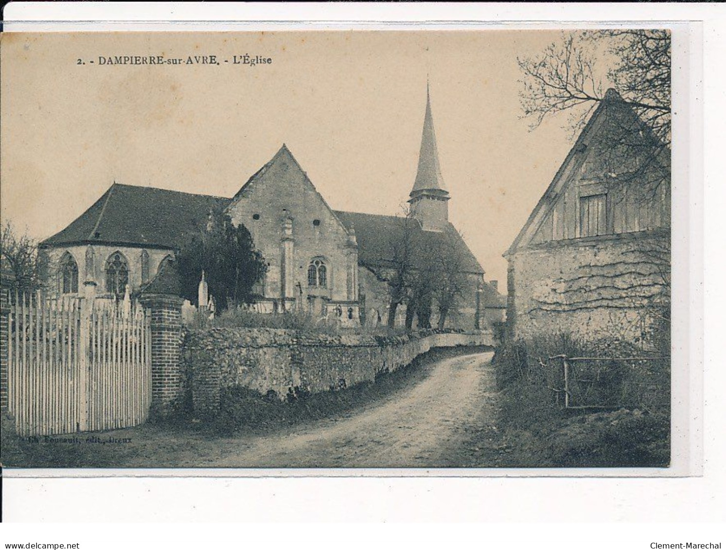 DAMPIERRE-sur-AVRE : L'Eglise - Très Bon état - Other & Unclassified