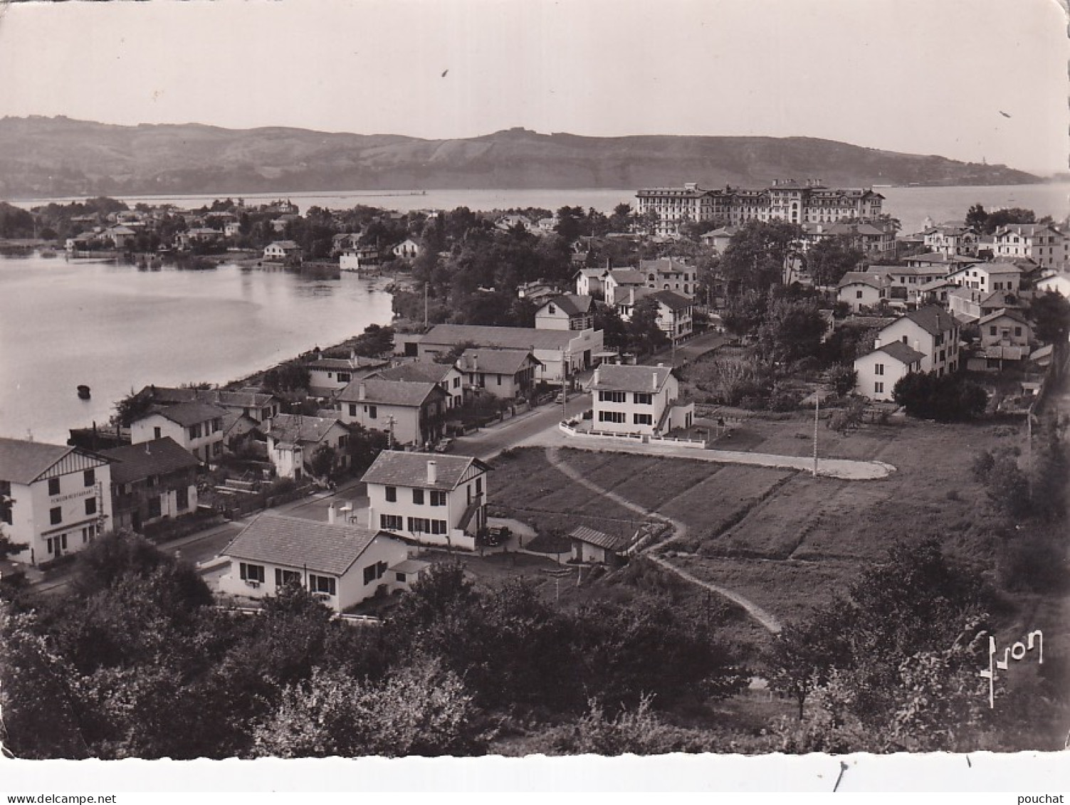 Z+ Nw-(64) HENDAYE - VUE GENERALE D'HENDAYE PLAGE ET LE CAP FIGUIER - Hendaye