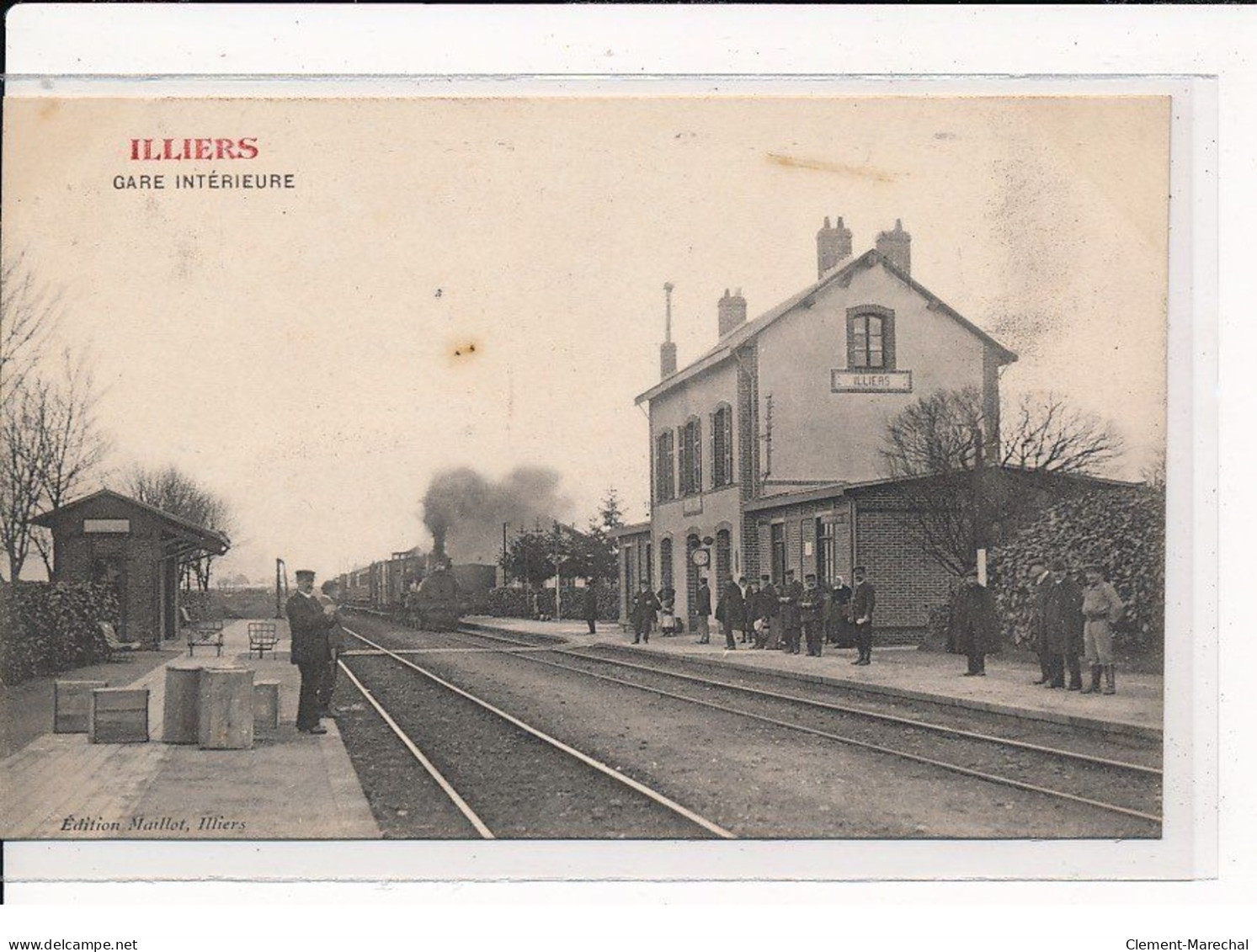 ILLIERS : Gare Intérieure - Très Bon état - Illiers-Combray