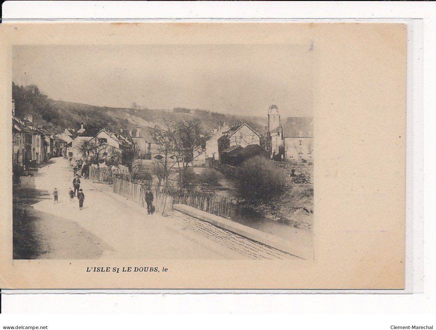 ISLE-sur-le-DOUBS : Vue Générale - Très Bon état - Isle Sur Le Doubs