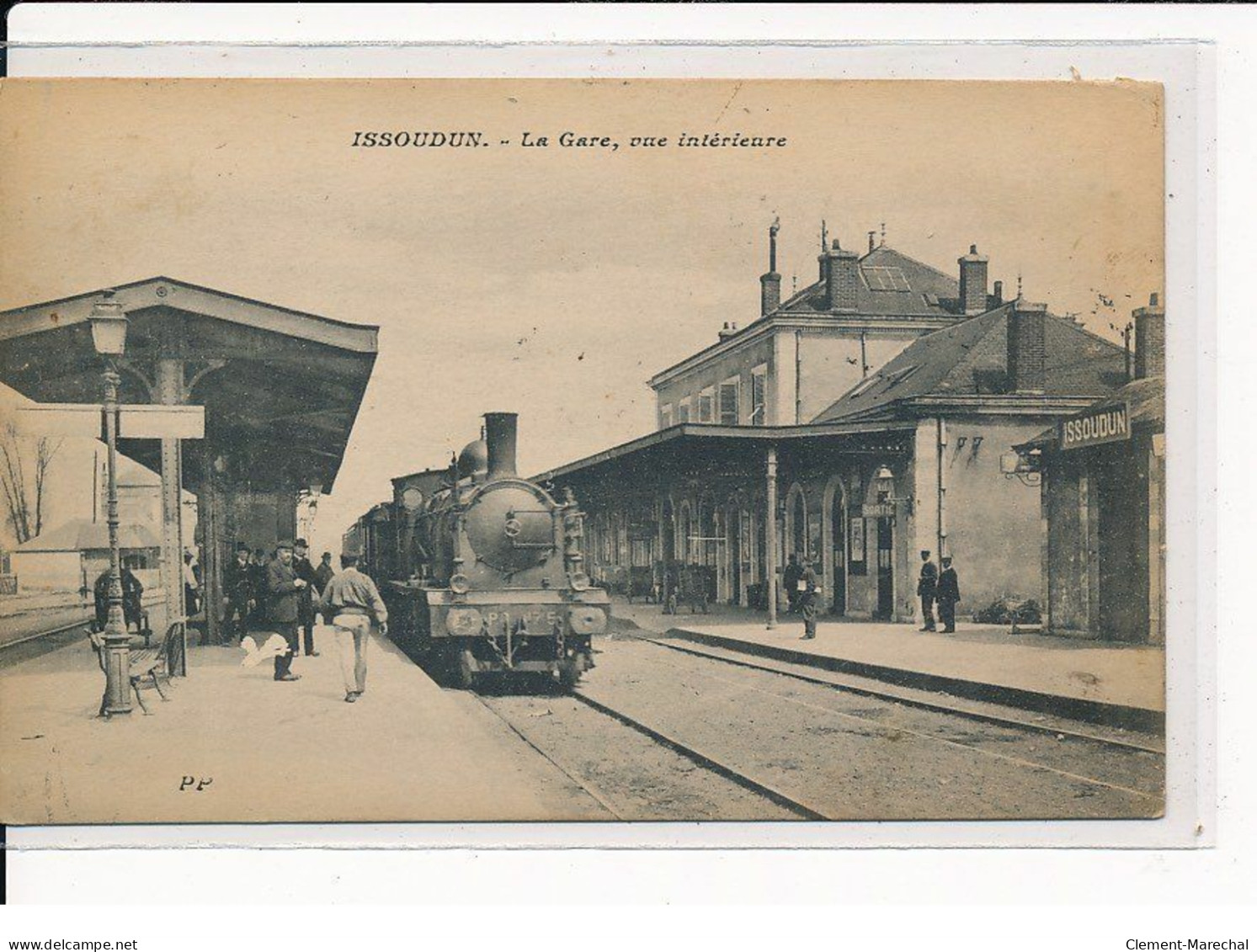 ISSOUDUN : La Gare, Vue Intérieure - Très Bon état - Issoudun