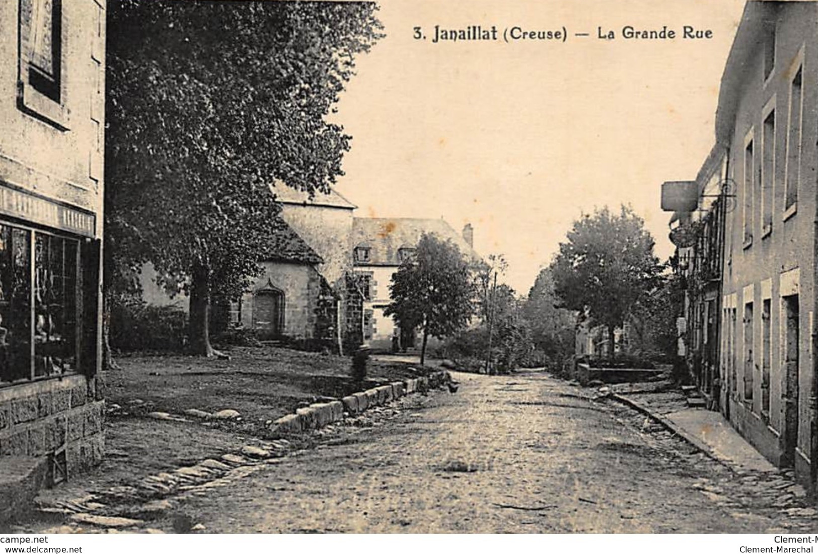 JANAILLAT : La Grande Rue - Tres Bon Etat - Other & Unclassified