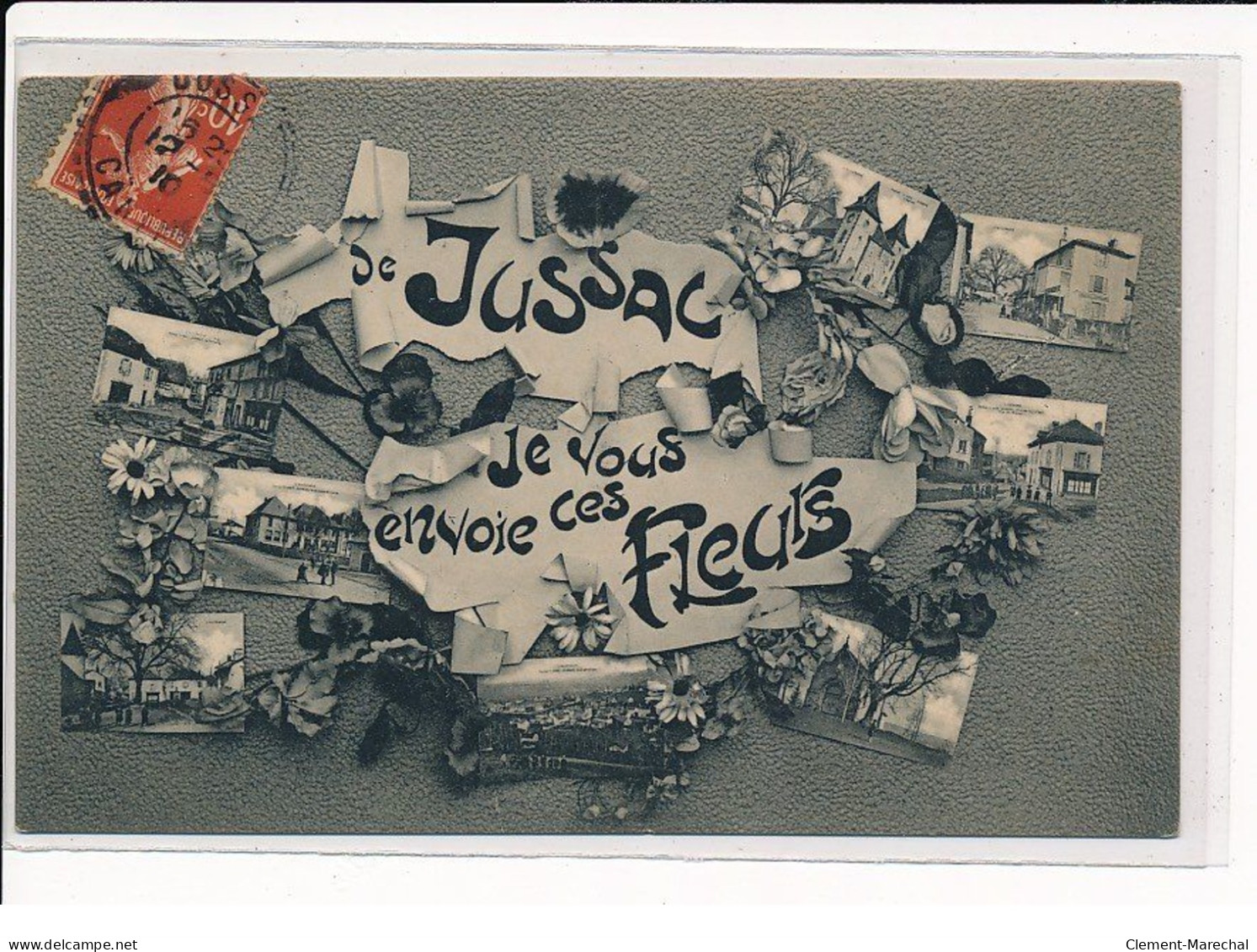 JUSSAC : Carte Souvenir - Très Bon état - Jussac