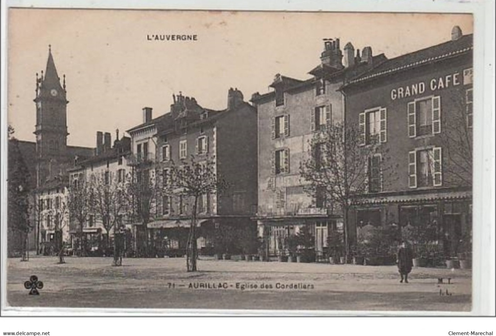 L'AUVERGNE : AURILLAC : église Des Cordeliers - Très Bon état - Aurillac