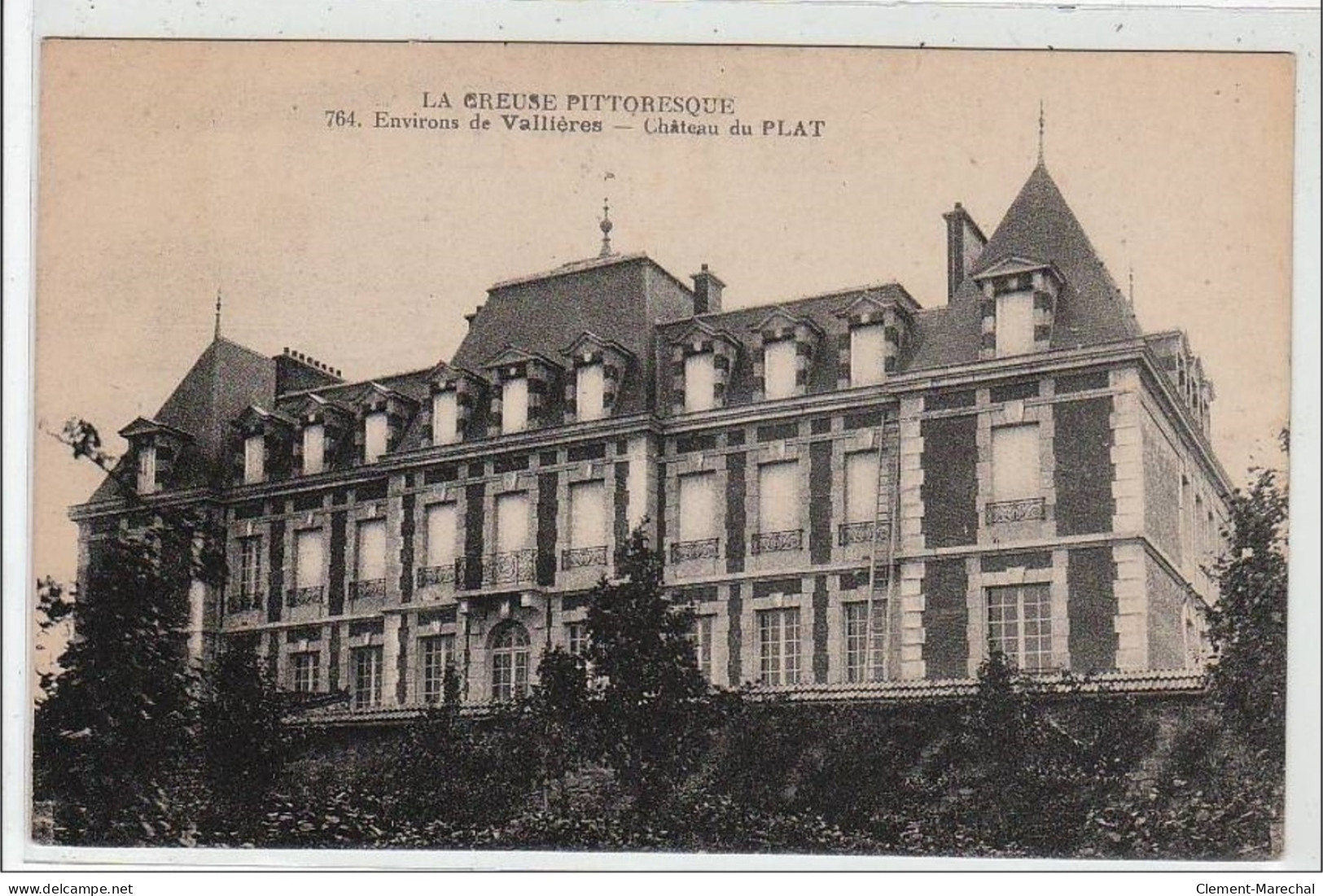 LA CREUSE PITTORESQUE : Château Du Plat - Très Bon état - Other & Unclassified