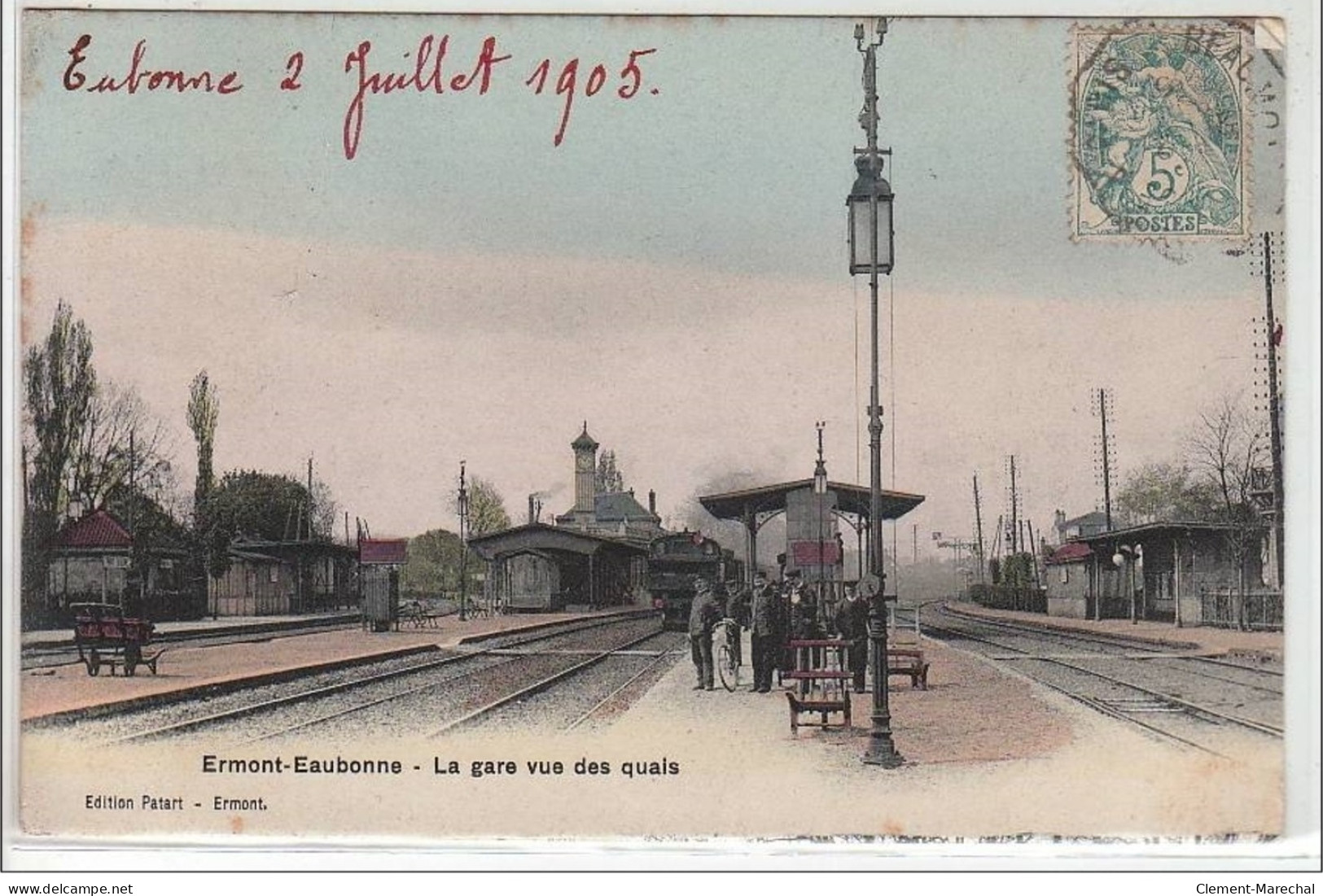 ERMONT EAUBONNE : La Gare Vue Des Quais - Très Bon état - Ermont-Eaubonne