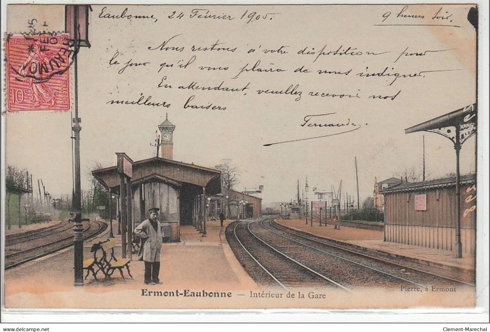 ERMONT EAUBONNE : Intérieur De La Gare - Très Bon état - Ermont-Eaubonne