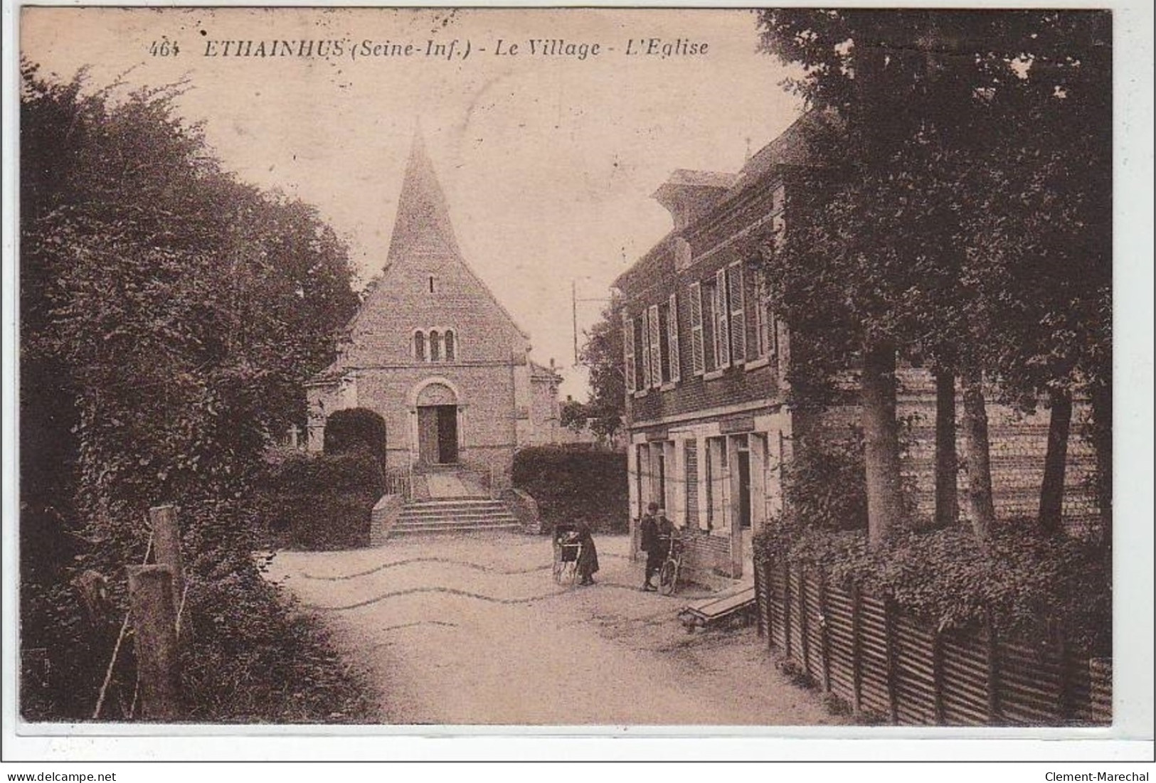 ETHAINHUS : Le Village - L'église - Très Bon état - Other & Unclassified