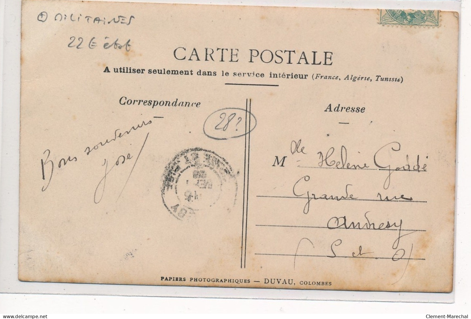 EUR-et-LOIR : Militaires - Etat - Other & Unclassified