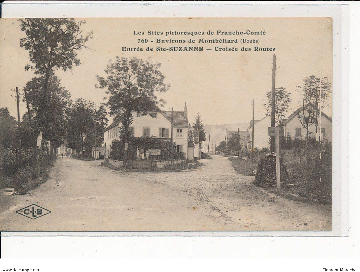 Entrée De STE-SUZANNE : Croisée Des Routes - Très Bon état - Sonstige & Ohne Zuordnung