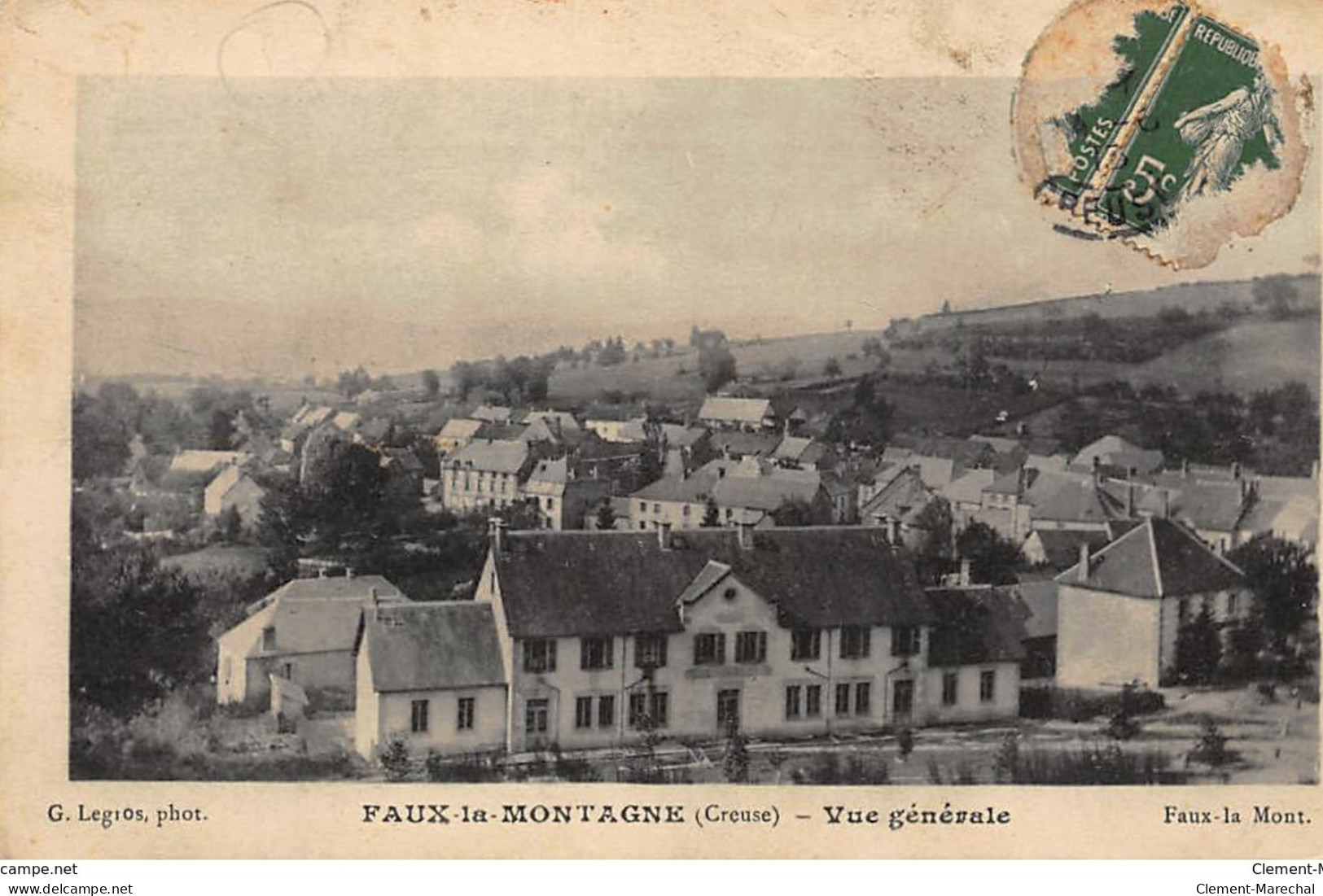 FAUX-la-MONTAGNE : Vue Generale - Tres Bon Etat - Other & Unclassified