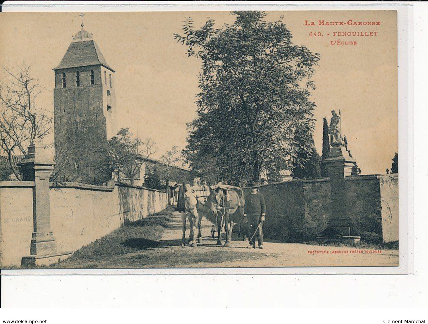 FENOUILLET : L'Eglise - Très Bon état - Altri & Non Classificati