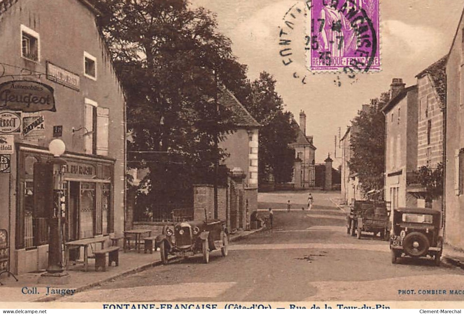 FONTAINE-FRANCAISE : Rue De La Tour-du-pin - Etat - Other & Unclassified