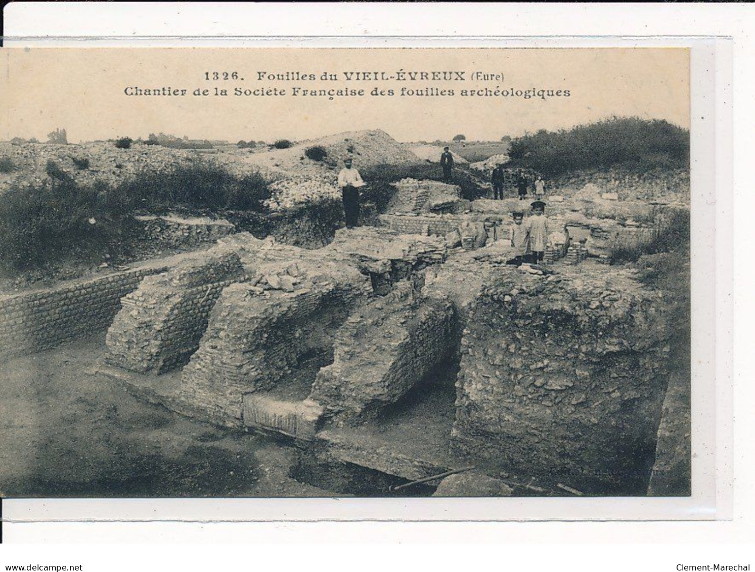 Fouilles Du Vieil-EVREUX : Chantier De La Société Française Des Fouilles Archéologiques - Très Bon état - Evreux