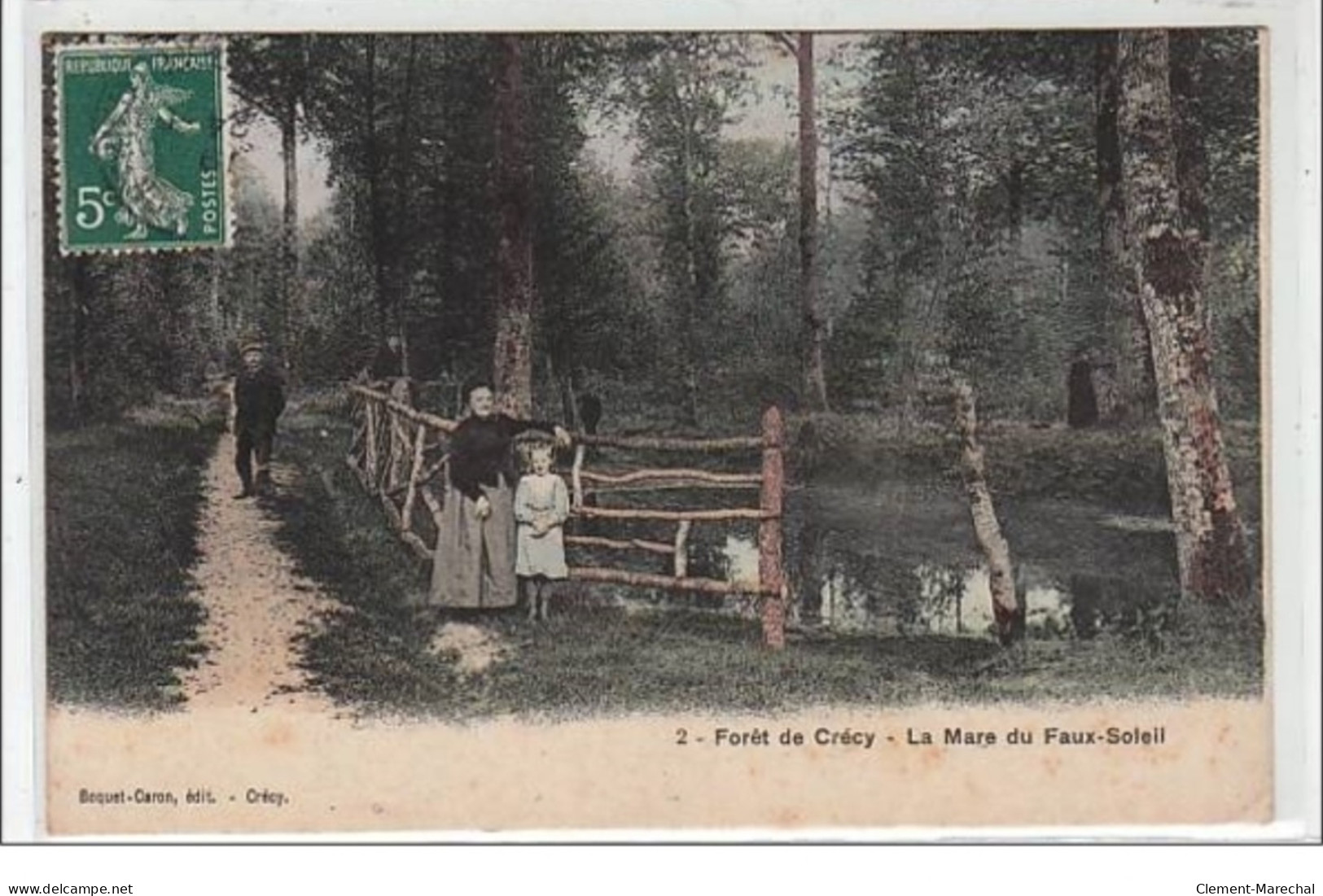 CRECY : Forêt De Crécy - La Mare Du Faux-Soleil - Très Bon état - Sonstige & Ohne Zuordnung